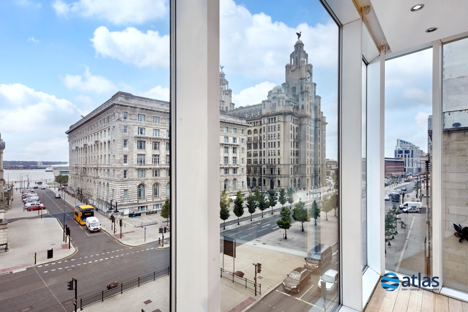 Views Of Liver Building/Riverfront
