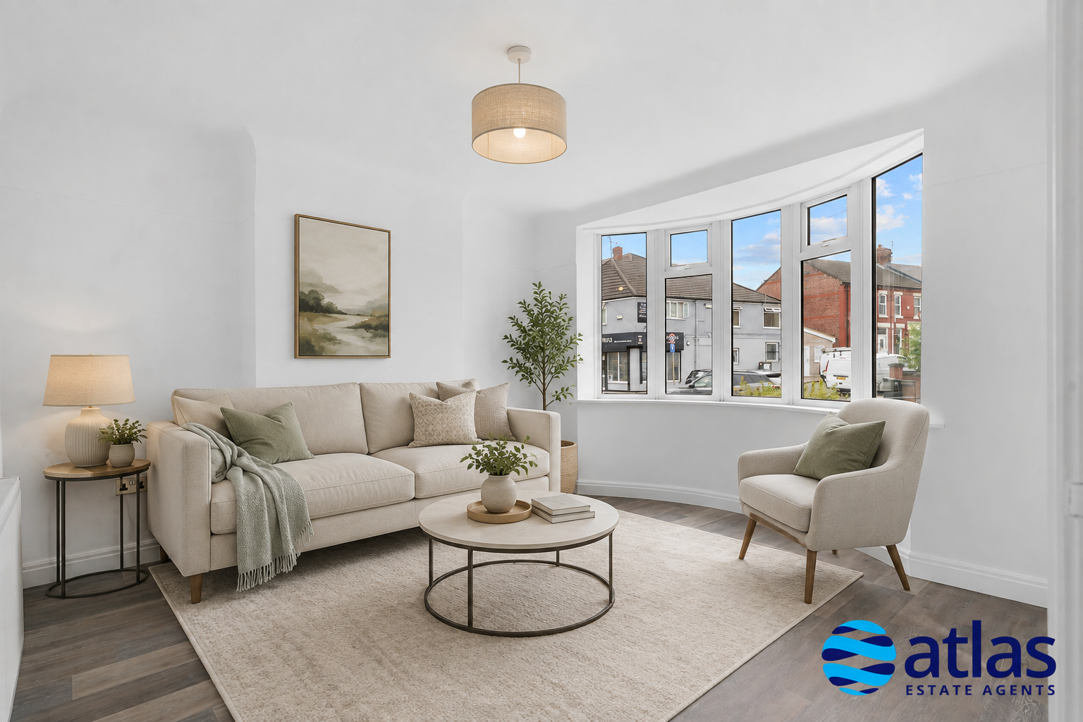 Living Room (virtual Staging)